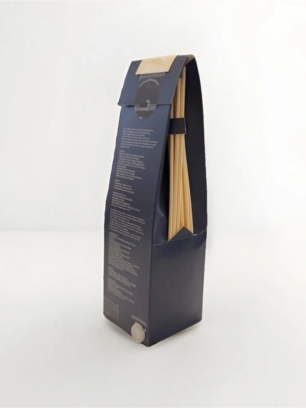 Midnight Reed Diffuser - Navy & Gold Accent